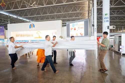 ภาพ No.316034:วันที่ 24 - 27 มีนาคม พ.ศ.2569 การเตรียมงานมหาสังฆทาน 40,000 กว่าวัดทั่วไทย วันคุ้มครองโลก 22 เมษายน พ.ศ.2569