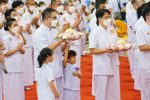 ภาพ No.81613:พิธีหล่อพระประธานเพื่อประดิษฐาน ณ ห้องแก้วสารพัดนึก 2 เนื่องในวันวิสาขบูชา วันเสาร์ที่ 3 มิถุนายน 2566 ณ วัดพระธรรมกาย จ.ปทุมธานี