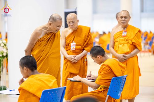 ภาพ No.310250:วันที่ 13-14 กุมภาพันธ์ พ.ศ. 2569 การสอบบาลีสนามหลวง ประจำปี 2569 ประโยค 1-2,  ป.ธ.3/ ประโยค บ.ศ.1-2, บ.ศ.3  ณ สนามสอบประจำจังหวัดปทุมธานี แห่งที่ 2   วัดพระธรรมกาย อ.คลองหลวง จ.ปทุมธานี