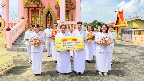 ภาพ No.282866:วันที่ 26 ตุลาคม พ.ศ.2568 พิธีทอดกฐินสามัคคีทั่วไทย 30,000 วัด  โดยคณะศิษยานุศิษย์ บูชาธรรม 81 ปี  หลวงพ่อธัมมชโย ณ วัดอัมพวนาราม อำเภอบ้านโป่ง จ. สระบุรี