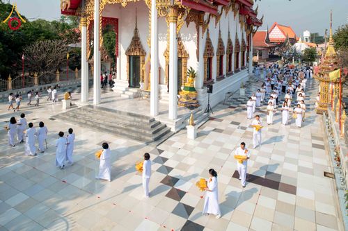 ภาพ No.304392:วันที่ 27 มกราคม พ.ศ. 2569 พิธีทอดผ้าป่าทำนุบำรุงศาสนสถาน ณ วัดบางไผ่นารถ ต.บางไทรป่า อ.บางเลน จ.นครปฐม ในโครงการธรรมยาตรา กตัญญูบูชา มหาปูชนียาจารย์ พระมงคลเทพมุนี(สด จนฺทสโร) พระผู้ปราบมาร อนุสรณ์สถาน 7 แห่ง ปีที่ 14