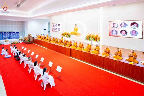 ภาพ No.342687:วันเสาร์ที่ 8 สิงหาคม พ.ศ. 2569  พิธีทักษิณานุปทาน แด่บรรพชนตระกูลผ่องสวัสดิ์และหมู่ญาติที่ล่วงลับไปแล้ว ครั้งที่ 21 ณ พระมหาเจดีย์ทัตตชีโว ศูนย์อบรมเยาวชนกาญจนบุรี