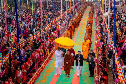 ภาพ No.310061:วันที่ 3-8 กุมภาพันธ์ พ.ศ. 2569 ธรรมยาตราบังกลาเทศ (Rajban Vihar - Khagrachri) ณ ประเทศบังกลาเทศ (Bangladesh)