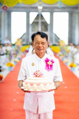 ภาพ No.315723:วันอาทิตย์ ที่ 22 มีนาคม พ.ศ. 2569 พิธีทอดผ้าป่าฉลองพระประธาน พิธีประดิษฐานพระบรมสารีริกธาตุในองค์พระประธาน พิธีจารึกชื่อบรรจุในแผ่นฌาน ณ ศูนย์ปฏิบัติธรรมสมุทรปราการ (บางบ่อ)