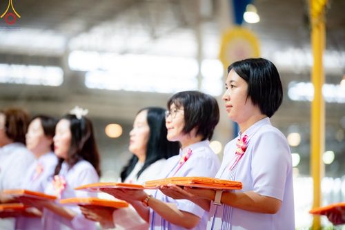 ภาพ No.177976:พิธีทอดผ้าป่าต้นสมบัติจักรพรรดิ ในวันอาทิตย์ที่ 1 ธันวาคม พ.ศ. 2567 ณ สภาธรรมกายสากล วัดพระธรรมกาย