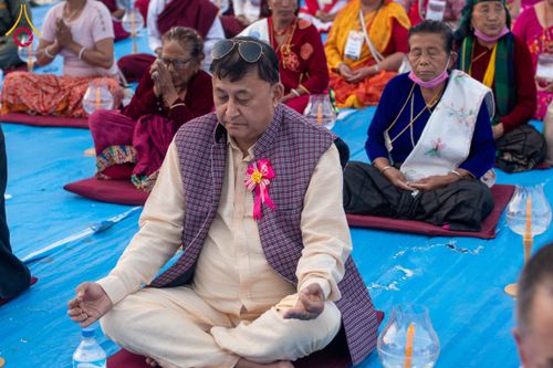 ภาพ No.132351:พิธีจุดโคมประทีปถวายเป็นพุทธบูชา ในโครงการบรรพชา 1,250 รูป ณ แดนประสูติ สวนลุมพินี ประเทศเนปาล วันที่ 17 มีนาคม พ.ศ. 2567