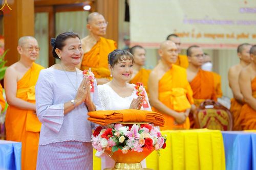 ภาพ No.234994:วันเสาร์ที่ 26 กรกฎาคม พ.ศ. 2568 พิธีทอดผ้าป่าบูรณปฏิสังขรณ์ วัดสามพระยาวรวิหาร ณ ศาลาอบรมสงฆ์ วัดสามพระยาวรวิหาร เขตพระนคร กรุงเทพมหานครฯ