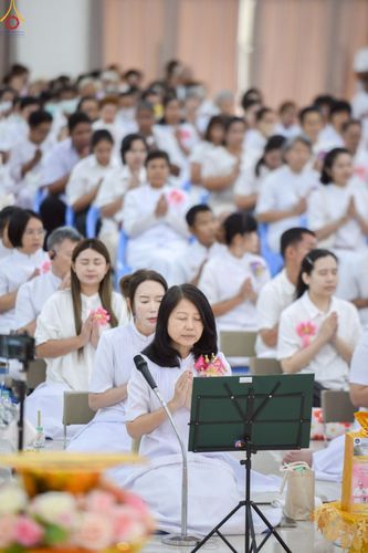 ภาพ No.241309:วันอาทิตย์ที่ 24 สิงหาคม พ.ศ.2568 พิธีปฐมผ้าป่าสถาปนาองค์พระเจดีย์เพื่อสร้างสันติภาพโลก พิธีไถ่ชีวิตโค สร้างมหากุศลด้วยการให้ชีวิตสัตว์เป็นทาน ณ ศูนย์ปฏิบัติธรรมสระบุรี อ.พระพุทธบาท จ.สระบุรี