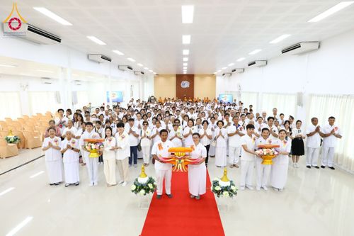 กฐินอาคารปฏิบัติธรรมสายไหม ณ ศูนย์ปฏิบัติธรรมธรรมธารา สายไหม วันเสาร์ที่ 19 ตุลาคม พ.ศ. 2567