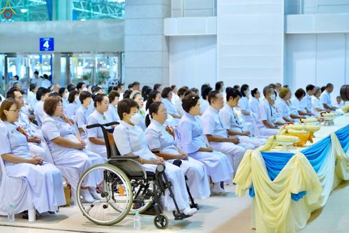 ภาพ No.243615:วันอาทิตย์ที่ 7 กันยายน พ.ศ. 2568 พิธีบูชาครูผู้ค้นพบวิชชาธรรมกาย , พิธีบูชาข้าวพระ ณ สภาธรรมกายสากล วัดพระธรรมกาย