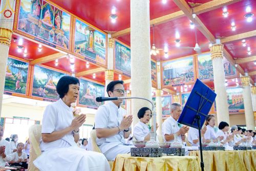 ภาพ No.111482:พิธีทอดผ้าป่าทำนุบำรุงศาสนสถาน ณ วัดตรีพาราสีมาเขต ต.สามเมือง อ.ลาดบัวหลวง จ.พระนครศรีอยุธยา วันที่ 13 มกราคม พ.ศ. 2567