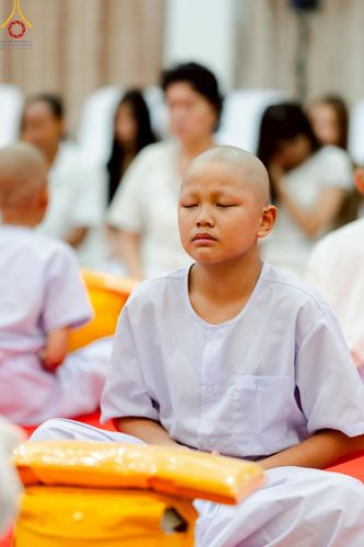 ภาพ No.216499:วันอังคารที่ 8 เม.ย. พ.ศ. 2568 พิธีบรรพชาสามเณร ณ ศูนย์ปฏิบัติธรรมเขาคิชฌกูฏ จันทบุรี