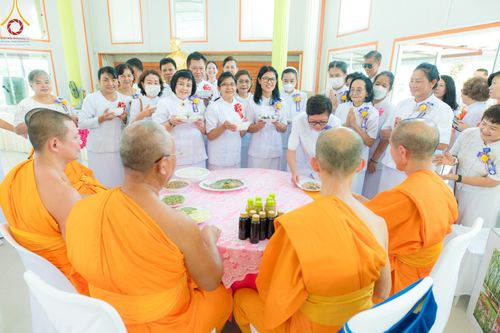 ภาพ No.137069:พิธีทอดผ้าป่าโครงสร้างเหล็กค้ำฟ้ามหามงคล อาคาร 80 ปี หลวงพ่อธัมมชโย ณ ศูนย์ปฏิบัติธรรมวิหารแดง ต.เจริญธรรม อ.วิหารแดง จ.สระบุรี วันที่ 19 พฤษภาคม พ.ศ. 2567