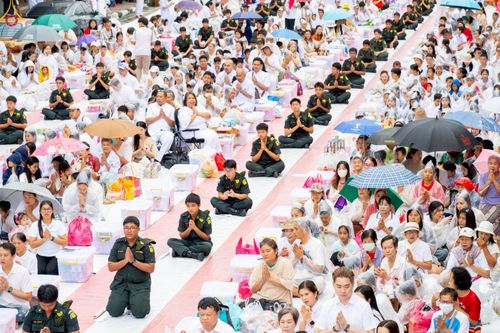 ภาพ No.245256:วันอาทิตย์ที่ 14 กันยายน พ.ศ. 2568 ตักบาตรพระ 555 รูป มหากุศล  น้อมถวายเป็นพุทธบูชา ณ หอนาฬิกาเบตง อ.เบตง จ.ยะลา