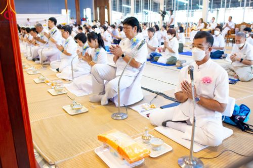 ภาพ No.112984:พิธีถวายภัตตาหารเป็นสังฆทาน แด่คณะพระธรรมยาตรา ปีที่ 12 วันที่ 16 มกราคม พ.ศ. 2567 ณ วัดโบสถ์(บน) บางคูเวียง จ.นนทบุรี