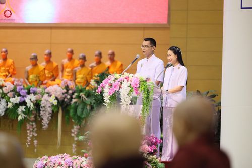 ภาพ No.124646:พิธีมอบโล่วัชรเกียรติยศ โครงการตอบปัญหาศีลธรรมเพื่อสันติภาพโลก (World-PEC) ต่างประเทศ ครั้งที่ 17 ณ ห้องแก้วสารพัดนึก 1 วัดพระธรรมกาย ในวันมาฆบูชา เสาร์ที่ 24 กุมภาพันธ์ พ.ศ. 2567