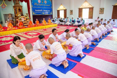 ภาพ No.216375:วันเสาร์ที่ 5 เมษายน พ.ศ. 2568 พิธีขอบรรพชา พิธีขอสรณคมน์และศีล พิธีขอนิสสัย พิธีถวายบาตร ในโครงการบรรพชาสามเณรฟื้นฟูพระพุทธศาสนาทั่วไทย  ณ วัดพระพุทธบาท ราชวรมหาวิหาร ต.ขุนโขลน อ.พระพุทธบาท จ.สระบุรี