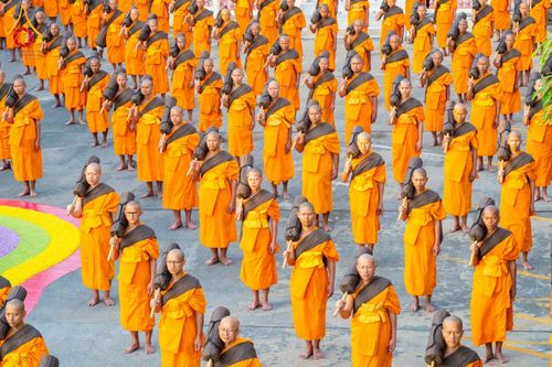 ภาพ No.197067:พระธรรมยาตราปฏิบัติธรรม และถ่ายภาพหมู่ประวัติศาสตร์ ณ วัดโบสถ์(บน) ตำบลบางคูเวียง อำเภอบางกรวย จังหวัดนนทบุรี ในโครงการธรรมยาตรา กตัญญูบูชา มหาปูชนียาจารย์ พระมงคลเทพมุนี(สด จนฺทสโร) พระผู้ปราบมาร อนุสรณ์สถาน 7 แห่ง ปีที่ 13 วันที่ 18 มกราคม พ.ศ. 2568