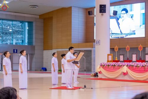 ภาพ No.57963:พิธีมุทิตาสักการะพระสังฆาธิการ ผู้ที่ได้รับพระราชทานเลื่อนและตั้งสมณศักดิ์ ปีพุทธศักราช 2567 วันอาทิตย์ที่ 28 เมษายน พ.ศ. 2567 ณ วัดพระธรรมกาย จ.ปทุมธานี