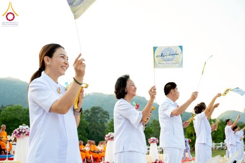 ภาพ No.275093:วันอาทิตย์ที่ 30 พฤศจิกายน พ.ศ. 2568 พิธีตอกเสาเข็ม "สร้างองค์พระเจดีย์เพื่อสร้างสันติภาพโลก" ต้นสุดท้าย ณ ศูนย์ปฏิบัติธรรมระยอง (บ้านช่องลม)