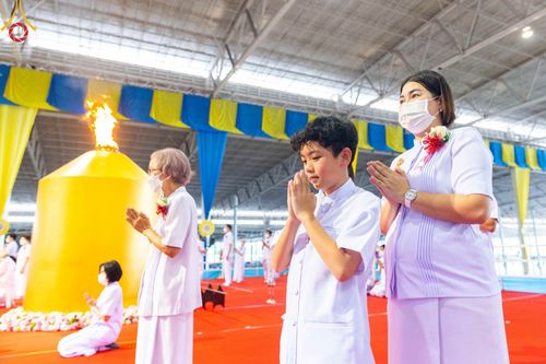 ภาพ No.86124:พิธีจุดเทียนใจ ไฟนิรันดร์ อนันตชัย วันอาทิตย์ที่ 20 สิงหาคม พ.ศ. 2566 ณ สภาธรรมกายสากล วัดพระธรรมกาย