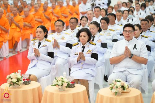 ภาพ No.262487:วันที่ 30 ตุลาคม พ.ศ. 2568 พสกนิกรอำเภอคลองหลวง จัดพิธีบำเพ็ญกุศลสัตตมวาร ถวายพระราชกุศลแด่สมเด็จพระพันปีหลวง ณ วัดพระธรรมกาย