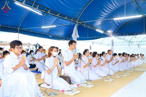 ภาพ No.117415:พิธีถวายภัตตาหารเป็นสังฆทาน แด่คณะพระธรรมยาตรา วันที่ 23 มกราคม พ.ศ. 2567 ณ อนุสรณ์สถานบางปลา อ.บางเลน จ.นครปฐม