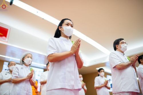 ภาพ No.84707:พิธีบรรจุพระบรมสารีริกธาตุภายในเกตุดอกบัวตูม องค์พระประธาน ณ ห้องแก้วสารพัดนึก 2 วัดพระธรรมกาย ในวันอาสาฬหบูชา อังคารที่ 1 สิงหาคม พ.ศ.2566