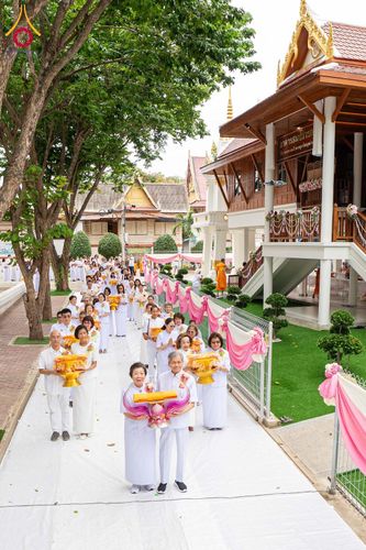 ภาพ No.345255:วันเสาร์ที่ 22 สิงหาคม พ.ศ.2569 พิธีฉลองอาคารสมปรารถนา  ณ วัดกลางธนรินทร์ ต.บ้านแป้ง อ.พรหมบุรี จ.สิงห์บุรี