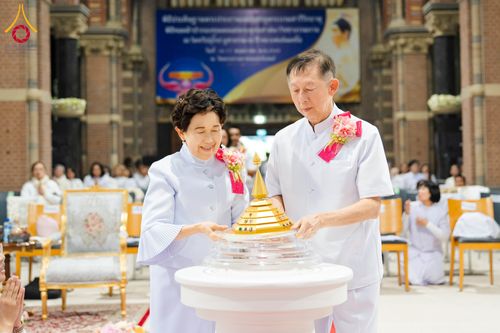 ภาพ No.329660:วันที่ 16 พฤษภาคม พ.ศ.2569 พิธีประดิษฐานพระประธาน และบรรจุพระบรมสารีริกธาตุ เนเธอร์เเลนด์