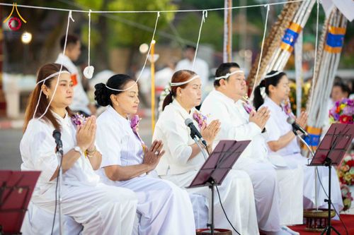 ภาพ No.310783:วันอาทิตย์ที่ 22 กุมภาพันธ์ พ.ศ. 2569 พิธีตักบาตรเเด่คณะพระภิกษุสงฆ์ 1,111 รูป จังหวัดน่าน หนึ่งในโครงการตักบาตรพระ 2,000,000 รูป 77 จังหวัดทั่วไทย ในวาระอันเป็นมงคลยิ่ง ครบรอบ 744 ปี นครน่าน สืบสานศรัทธา ทำบุญใหญ่ของเมืองน่าน ณ ข่วงเมือง วัดภูมินทร์ อำเ