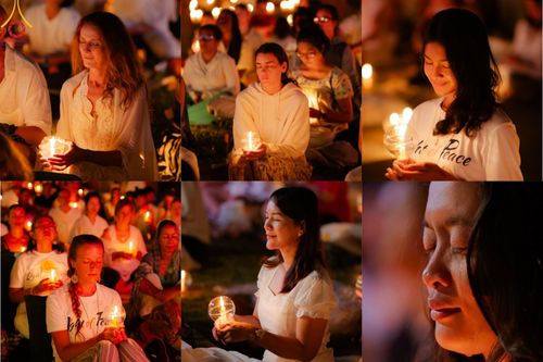 ภาพ No.156579:วัดพุทธบาหลีและวัดพระธรรมกาย จัดปฏิบัติธรรมนานาชาติ 1,151 คนจาก 78 ประเทศ ใน "วันสันติภาพสากล" ณ บาหลี อินโดนีเซีย วันเสาร์ที่ 21 กันยายน พ.ศ. 2567 เวลา 16.00-21.00 น. ณ พิพิธภัณฑ์ ARMA เมืองอูบุด จังหวัดบาหลี ประเทศอินโดนีเซีย