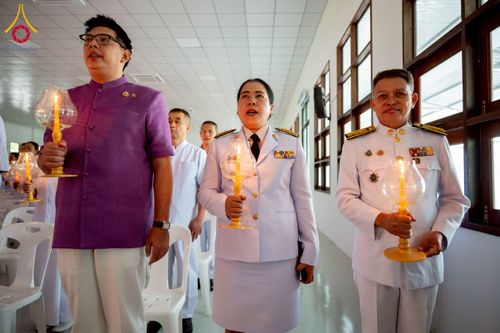 ภาพ No.227283:วันอังคารที่ 3 มิถุนายน พ.ศ. 2568 นายอำเภอคลองหลวง นำพสกนิกรรวมใจภักดิ์ สมเด็จพระนางเจ้าฯ พระบรมราชินี เนื่องในโอกาสวันเฉลิมพระชนมพรรษา ณ อาคารปลูกศรัทธา 2 วัดพระธรรมกาย อ.คลองหลวง จ.ปทุมธานี