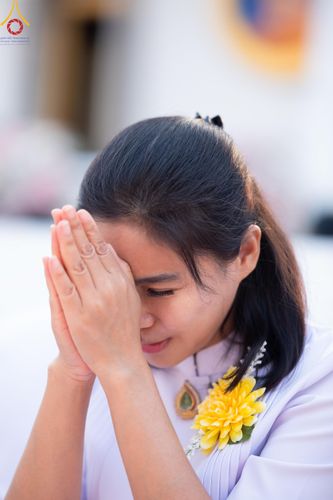 ภาพ No.113305:พิธีต้อนรับพระธรรมยาตรา ปีที่ 12 วันที่ 15 มกราคม พ.ศ. 2567 ณ วัดโบสถ์บน จ.นนทบุรี