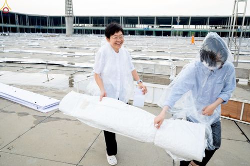 ภาพ No.225256:วันที่ 20 - 27 เมษายน พ.ศ. 2568 "ภาพแห่งความปลื้มที่ไม่มีวันจบ" คณะสงฆ์สามเณร เจ้าหน้าที่ และสาธุชน ร่วมแรงร่วมใจกันเตรียมงานและเก็บงาน เพื่อวันคุ้มครองโลก พิธีถวายมหาสังฆทานคณะสงฆ์ 40,000 กว่าวัดทั่วประเทศ