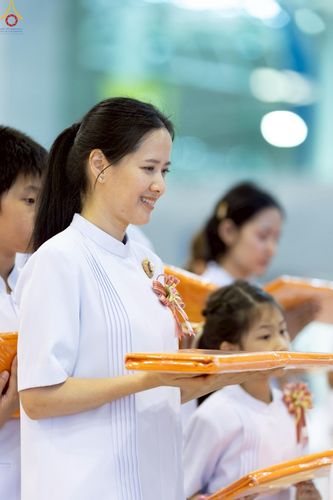 ภาพ No.244085:วันอาทิตย์ที่ 7 กันยายน พ.ศ. 2568 พิธีทอดผ้าป่าสมทบกฐินวัดพระธรรมกาย และสมทบกฐิน 30,000 วัดทั่วไทย ครั้งที่ 2 ณ ห้องแก้วสารพัดนึก 1 วัดพระธรรมกาย