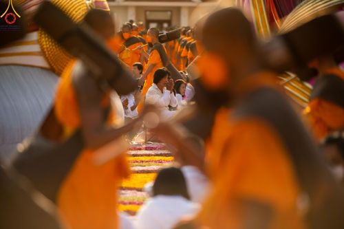 ภาพ No.113348:พิธีต้อนรับพระธรรมยาตรา ปีที่ 12 วันที่ 15 มกราคม พ.ศ. 2567 ณ วัดโบสถ์บน จ.นนทบุรี