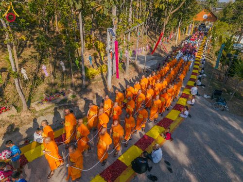 ภาพ No.308943:วันศุกร์ที่ 6 กุมภาพันธ์ พ.ศ.2569 พิธีอัญเชิญพระบรมสารีริกธาตุ เพื่อประดิษฐาน  ณ เจดีย์วัดทุ่งเจริญธรรม อ.อมก๋อย จ.เชียงใหม่