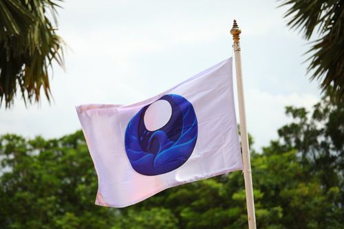 ภาพ No.2998:พิธีตอกเสาเข็มอาคารคุณยายอาจารย์ฯ “หนึ่งไม่มีสอง”