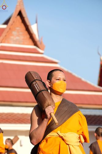 ภาพ No.72354:พิธีต้อนรับพระธรรมยาตรา ในโครงการธรรมยาตรากตัญญูบูชา มหาปูชนียาจารย์ พระมงคลเทพมุนี(สด จนฺทสโร) พระผู้ปราบมาร อนุสรณ์สถาน 7 แห่ง ปีที่ 11 วันที่ 18 มกราคม พ.ศ. 2566 ณ อนุสรณ์สถานลำดับที่ 4 สถานที่เกิดด้วยกายธรรม วัดโบสถ์ (บน) บางคูเวียง อ.บางกรวย จ.นนทบุ