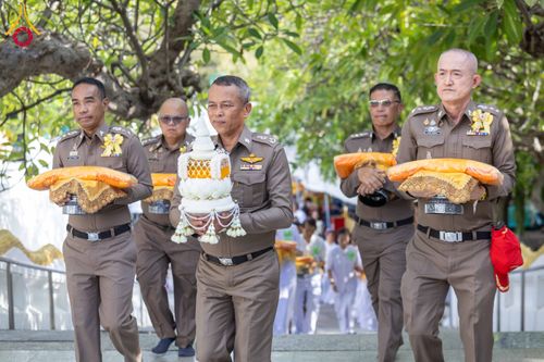 ภาพ No.349389:วันอังคารที่ 15 กันยายน พ.ศ.2569  พิธีขอขมา รับบาตร ผ้าไตร และบรรพชา "โครงการบรรพชาและพัฒนาศีลธรรม นักเรียนนายสิบตำรวจรุ่นที่ 16“ ศูนย์ฝึกอบรมตำรวจภูธร ภาค 1 ณ วัดพระพุทธบาท ราชวรมหาวิหาร  จ.สระบุรี