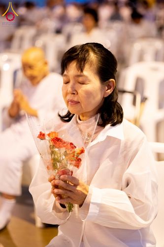 ภาพ No.317733:วันพฤหัสบดีที่ 2 มีนาคม พ.ศ. 2569 พิธีฉลองชัยชิตังเม สวดธัมมจักกัปวัตนสูตร ครบ 8,252,828,282 จบ ในวันขึ้น 15 ค่ำ เดือน 5 ณ วัดพระธรรมกาย จังหวัดปทุมธานี