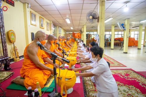พิธีอุปสมบทวัดห้วยบง อ.เฉลิมพระเกียรติ จ.สระบุรี รับบุญจัดงานโดย ผู้นำบุญและทีมงานจังหวัดสระบุรี เมื่อวันที่ 9 ธันวาคม พ.ศ. 2565