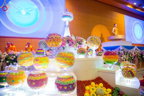 ภาพ No.92168:พิธีบูชาข้าวพระ ในวันทอดกฐินสามัคคี อาทิตย์ต้นเดือนที่ 5 พฤศจิกายน พ.ศ. 2566 ณ วัดพระธรรมกาย จ.ปทุมธานี