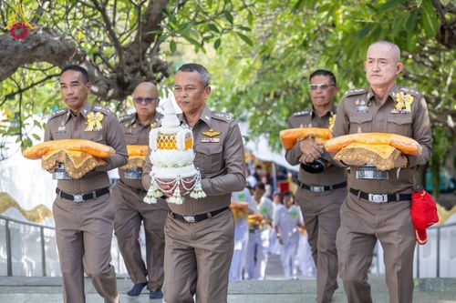 ภาพ No.349520:วันอังคารที่ 15 กันยายน พ.ศ.2569  พิธีขอขมา รับบาตร ผ้าไตร และบรรพชา "โครงการบรรพชาและพัฒนาศีลธรรม นักเรียนนายสิบตำรวจรุ่นที่ 16“ ศูนย์ฝึกอบรมตำรวจภูธร ภาค 1 ณ วัดพระพุทธบาท ราชวรมหาวิหาร  จ.สระบุรี