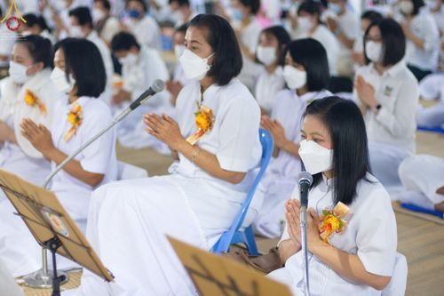 ภาพ No.70025:พิธีถวายภัตตาหารเป็นสังฆทาน แด่คณะพระธรรมยาตราฯ ในโครงการธรรมยาตราฯ ปีที่ 11 ณ อนุสรณ์สถานคลองบางนางแท่น อ.สามพราน จ.นครปฐม วันที่ 11 มกราคม พ.ศ. 2566