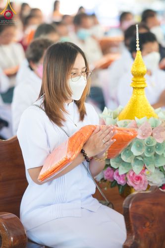 ภาพ No.64049:พิธีทอดกฐินสามัคคีทั่วไทย 5,000 วัด โดยคณะศิษยานุศิษย์วัดพระธรรมกาย น้อมบูชาธรรม 78 ปี หลวงพ่อธัมมชโย วันจันทร์ ที่ 7 พฤศจิกายน พ.ศ. 2565 ณ วัดโคกขาม ต.โบสถ์ อ.พิมาย จ.นครราชสีมา