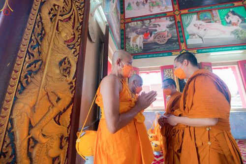 ภาพ No.66770:พิธีอุปสมบทวัดธัญญะผล อ.ลำลูกกา จ.ปทุมธานี รับบุญจัดงานโดยกอง AEC สำนักต่างประเทศ เมื่อวันที่ 7 ธันวาคม พ.ศ. 2565