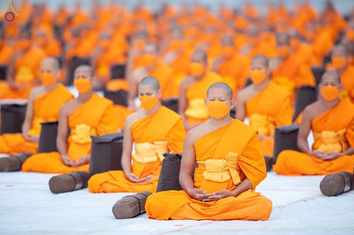 ภาพ No.70450:พุทธบุตรธรรมยาตรา ปฏิบัติธรรมและบันทึกภาพประวัติศาสตร์ ในโครงการธรรมยาตรากตัญญูบูชา มหาปูชนียาจารย์ พระมงคลเทพมุนี(สด จนฺทสโร) พระผู้ปราบมาร อนุสรณ์สถาน 7 แห่ง ปีที่ 11 ณ อนุสรณ์สถานคลองบางนางแท่น อ.สามพราน จ.นครปฐม วันที่ 9 มกราคม พ.ศ. 2566