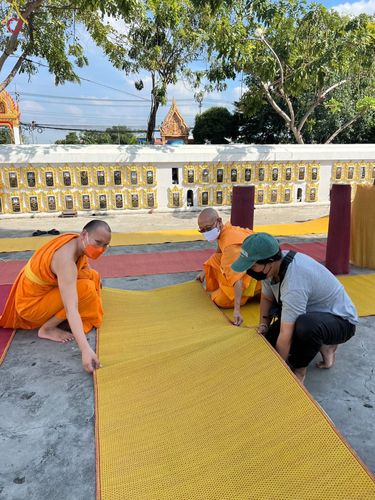 ภาพ No.65754:การเตรียมงานอุปสมบท วัดเกิดการอุดมและวัดมงคลพุการาม อ.คลองหลวง จ.ปทุมธานี โดยเจ้าหน้าที่สำนักสื่อ DMC ในโครงการอุปสมบทบูชาธรรม มหาปูชนียาจารย์ประจำปี 2565 เมื่อวันที่ 6 ธันวาคม พ.ศ. 2565